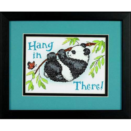 Набор для вышивания 65088 Hang in There Panda (Держись, панда!)
