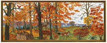 Набор для вышивания 12-835 Осень (Autumn)