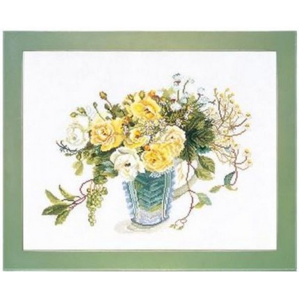 Набор для вышивания 1609 Yellow Roses (Желтые розы)