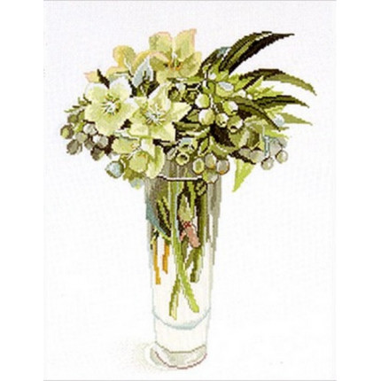 Набор для вышивания 612 Christmas Rose (Морозник)