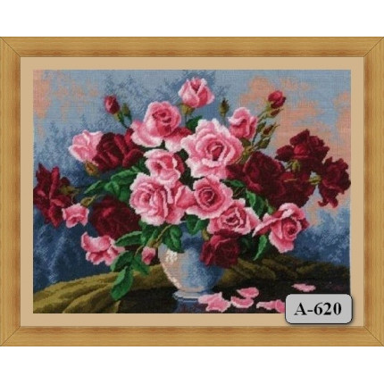 Набор для вышивания А620 Бархатные розы