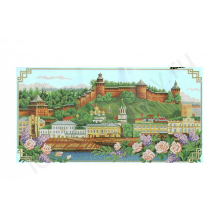 Набор для вышивания 4016 Нижний Новгород. Панорама
