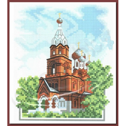 Набор для вышивания 444 Спасская церковь