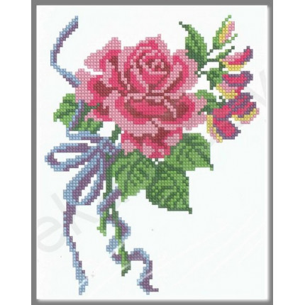 Набор для вышивания 546 Розовая роза