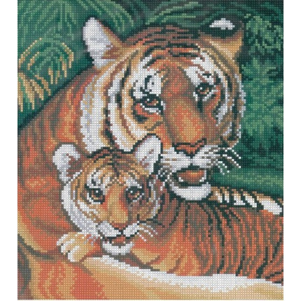 Набор для вышивания 629 Тигрица-мать