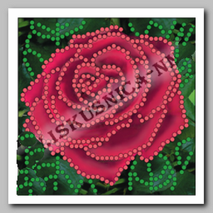 Набор для вышивания ББ-041 Красная роза