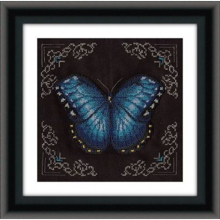 Набор для вышивания 8-112 Голубая бабочка