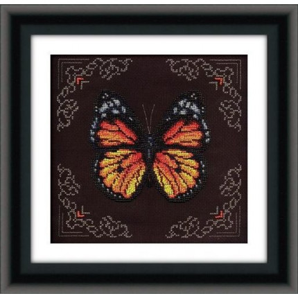Набор для вышивания 8-113 Рыжая бабочка