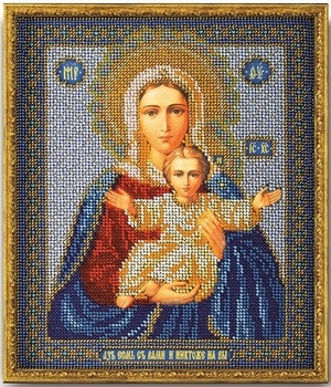 Набор для вышивания В-156 Богородица Леушинская