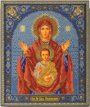 Набор для вышивания В-157 Богородица Знамение
