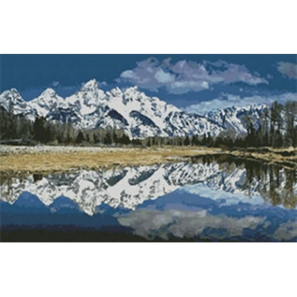 Набор для вышивания 20247 Горное отражение (Mountain Reflection)