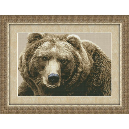 Набор для вышивания 20317 Бурый медведь