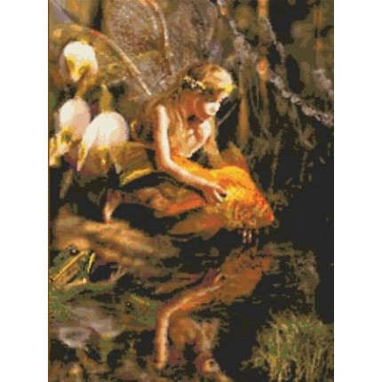 Набор для вышивания 98987 Золотая фея (Golden Fairy)