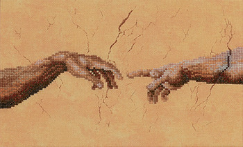 Набор для вышивания 34532 Creation (2 hands) (Сотворение Адама)