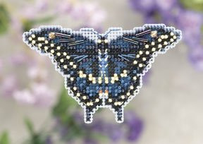 Набор для вышивания MH18-1103 Black Swallowtail (Чёрная бабочка-парусник)