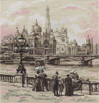 Набор для вышивания ГМ-1571 Париж. На мосту Александра III