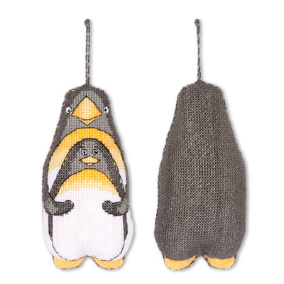 Набор для вышивания ИГ-1418 Игрушка - Пингвинчики