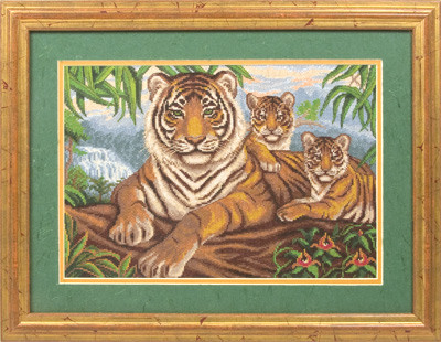Набор для вышивания Ж-1001 Логово тигра