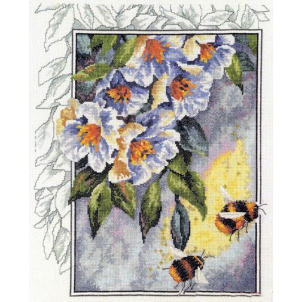 Набор для вышивания 90-4181 Пчёлы в цветах (Bee in flowers)
