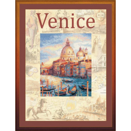 Набор для вышивания 0030 РТ Города мира. Венеция