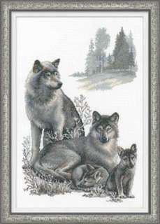Набор для вышивания 100/021 Волки