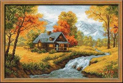 Набор для вышивания 1079 Осенний пейзаж