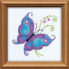 Набор для вышивания 1264 Чудесная бабочка