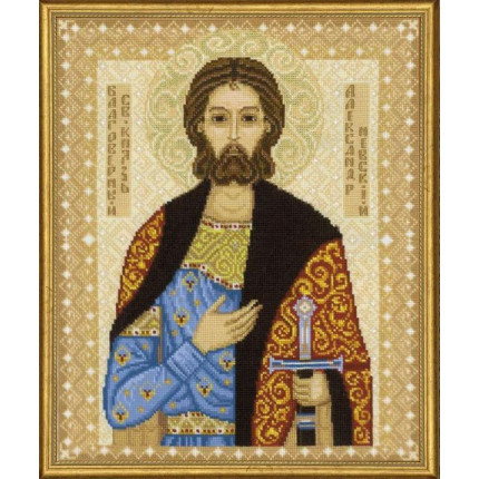Набор для вышивания 1424 Набор для вышивания крестом Святой Александр Невский 1424