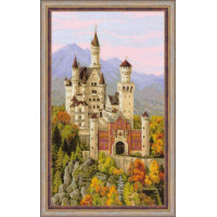 Риолис 1520 Набор для вышивания Риолис 1520 Нойшванштайн 35*60 см 