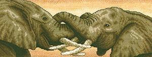 Набор для вышивания 6418.0005 Elephants (Слоны)