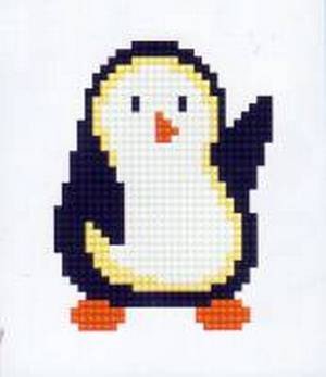 Набор для вышивания М-011 Пингвиненок