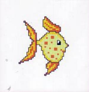 Набор для вышивания М-042 Золотая рыбка