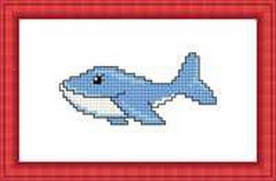 Набор для вышивания М-068 Голубой кит