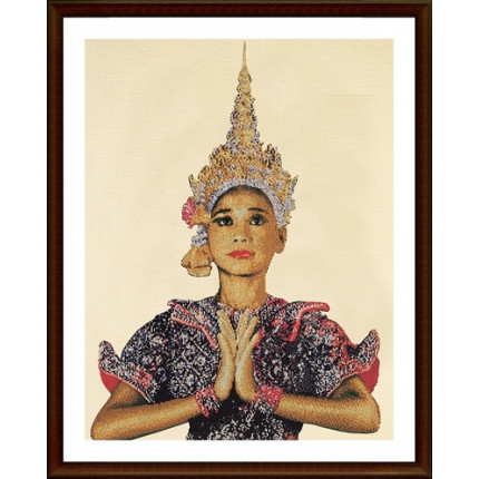 Набор для вышивания 421 Thai Lady (white) Тайская женщина
