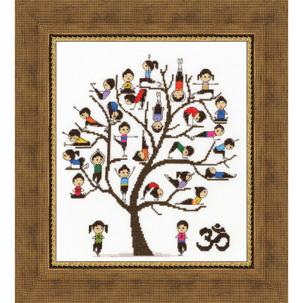 Набор для вышивания ЛЖ-005 Урок йоги