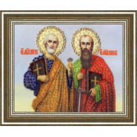 Золотое руно РТ-137 Икона Святых Апосталов Петра и Павла 