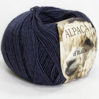 Alpaca d'Italia Цвет 21 морской темно-синий