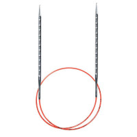 Addi 717-7/5-40 Спицы круговые супергладкие c квадратным кончиком addiNovel, №5,0, 40 см 717-7/5.0-40 
