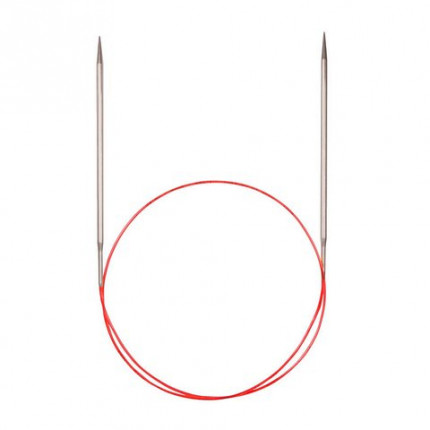 Спицы Addi круговые супергладкие с удлиненным кончиком 40см 2.5мм