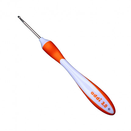 Крючок вязальный addiSwing MAXI 141-7/3-17 см. с эргономичной ручкой (арт. Крючок вязальный с эргономичной ручкой)