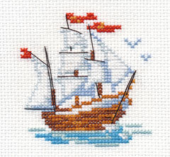 Набор для вышивания 0-159 Кораблик