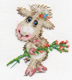 Набор для вышивания 105 Набор для вышивания «Алиса» 0-105 Милая овечка