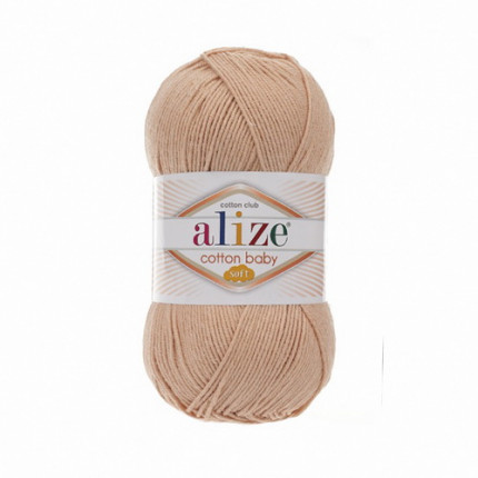 Пряжа для вязания Alize Cotton Baby Soft (Ализе Коттон Беби Софт)
