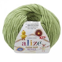 Cotton Gold Hobby New Цвет 485 сухая мята