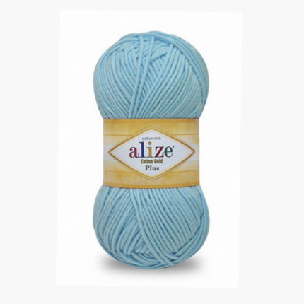 Пряжа для вязания Alize Cotton Gold Plus (Ализе Коттон Голд Плюс)