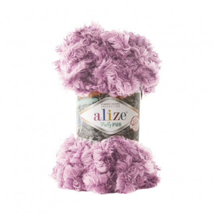 Пряжа для вязания Alize Puffy Fur (Ализе Пуффи Фур)