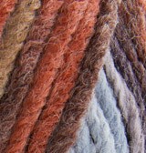 Superlana Maxi Batik Цвет 7942 голубой/коричневый/красный