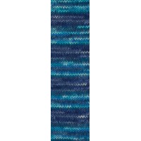 Superwash Artisan Цвет 9017 синий/бирюза