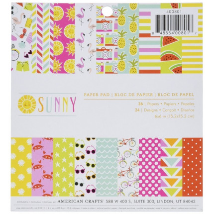 Набор бумаги "Sunny" (арт. 400801)