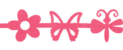 Лента из фетра Annet JFC-01 1 метр F145 ярко-розовый (арт. JFC-01)